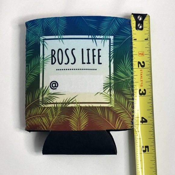 20 BOSS LIFE koozie Palm tree / business promoter - Picture 7 of 8